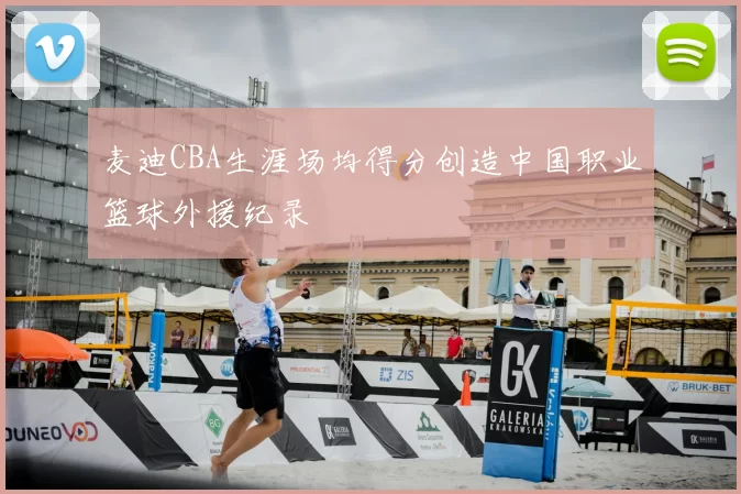 麦迪CBA生涯场均得分创造中国职业篮球外援纪录