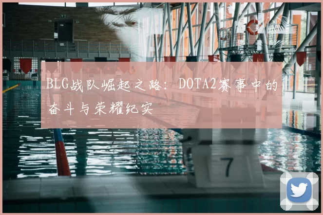 BLG战队崛起之路:DOTA2赛事中的奋斗与荣耀纪实