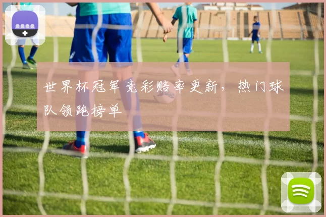 世界杯冠军竞彩赔率更新，热门球队领跑榜单